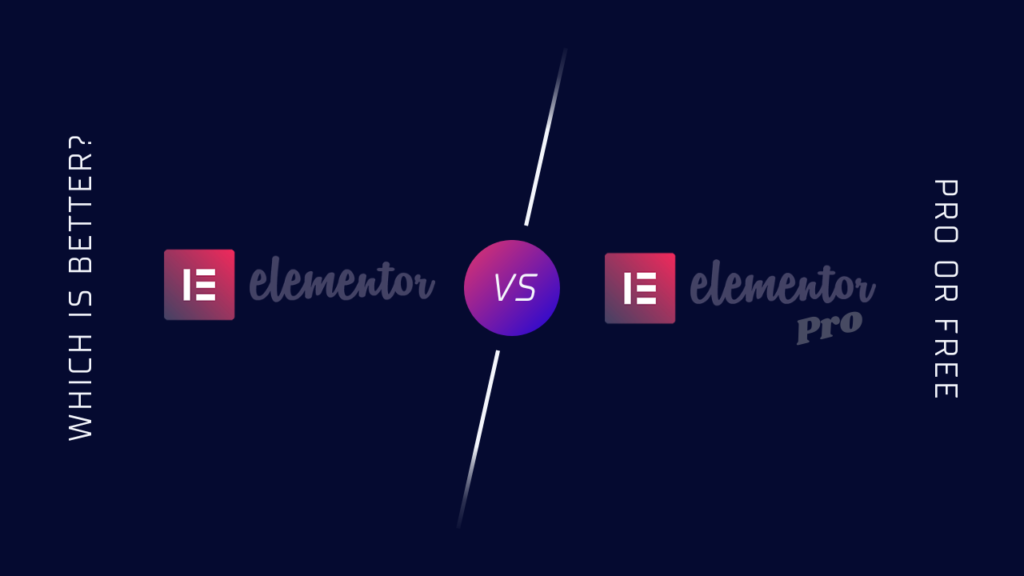 elementor free vs elementor pro